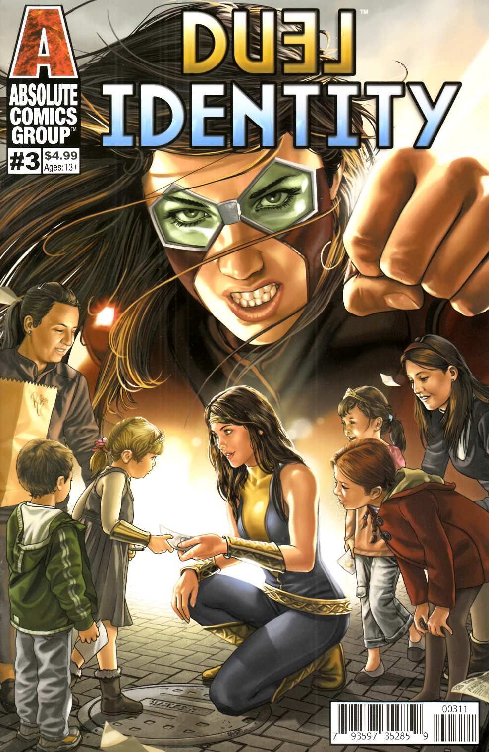 Duel Identity #3 Cover A Very Fine (8.0) [Absolute Comic] THUMBNAIL