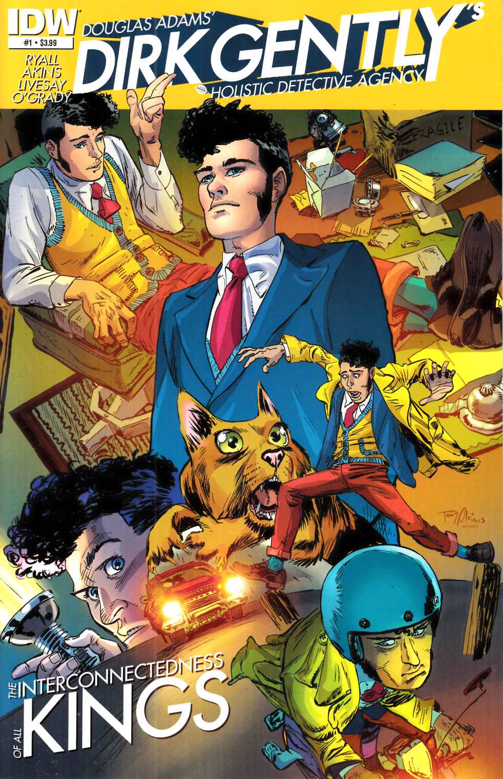 Dirk Gentlys Holistic Detective Agency #1 Near Mint (9.4) [IDW Comic] LARGE