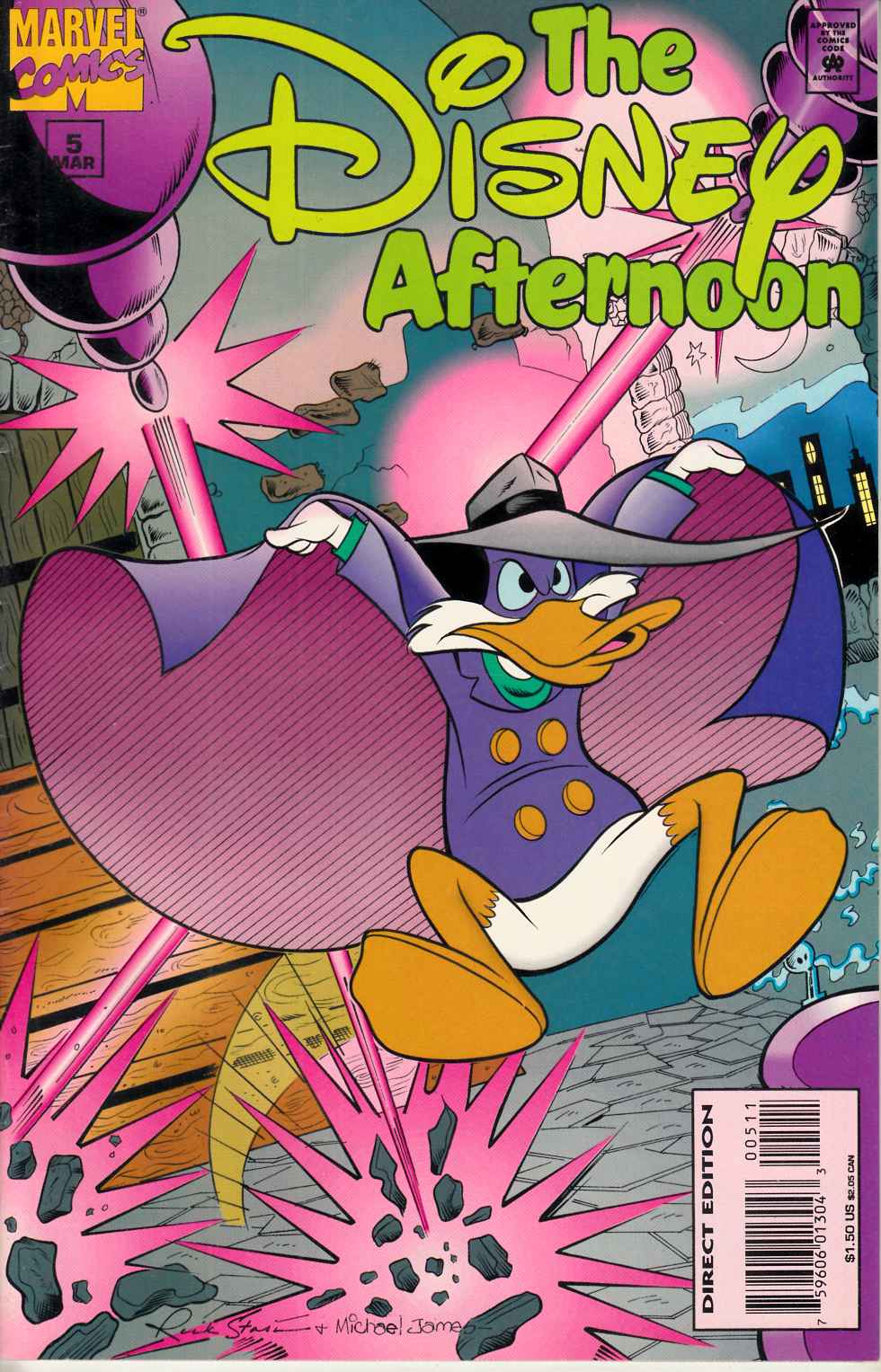 Disney Afternoon #5 Fine (6.0) [Marvel Comic] THUMBNAIL