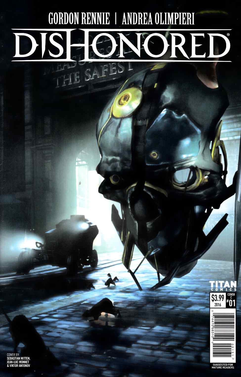 Dishonored #1 Cover C [Titan Comic] THUMBNAIL