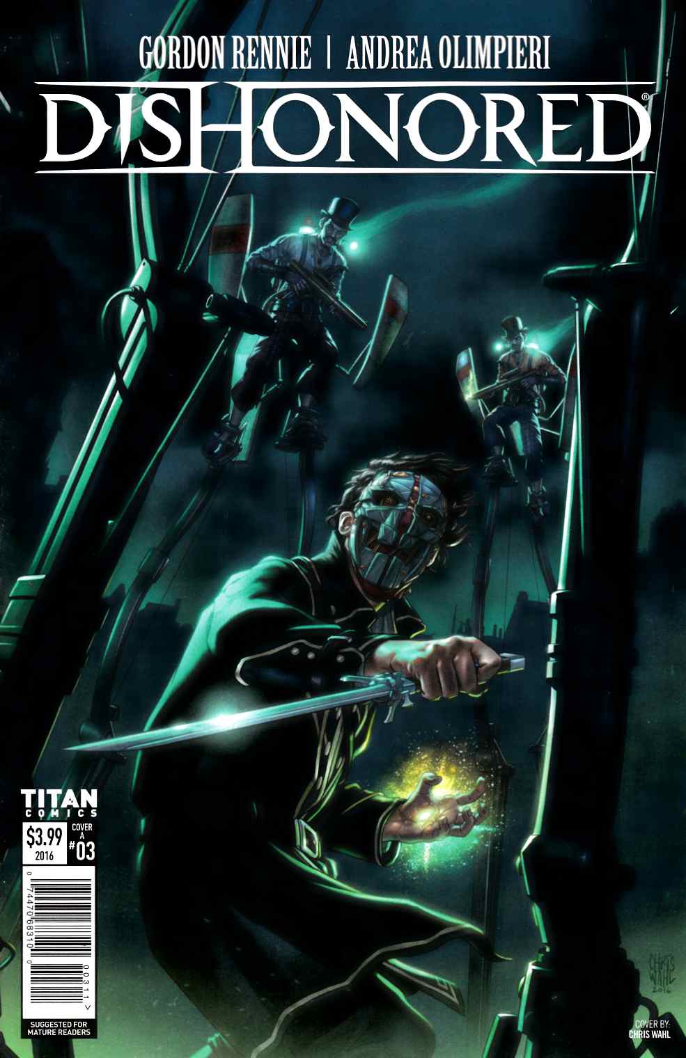 Dishonored #3 Cover A [Titan Comic] THUMBNAIL