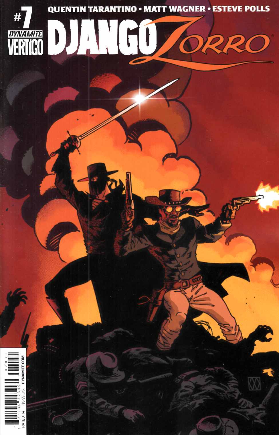 Django Zorro #7 Cover C- Subscription [Dynamite Comic] LARGE