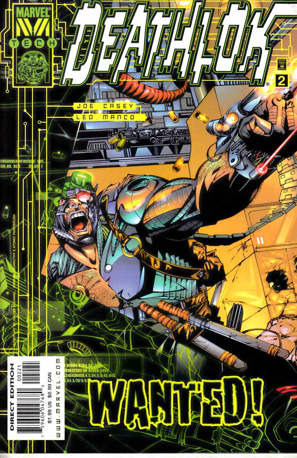 Deathlok #2 Near Mint (9.4) [Dark Horse Comic] LARGE