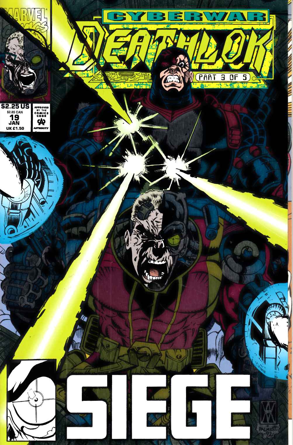 Deathlok #19 Very Fine (8.0) [Marvel Comic] THUMBNAIL