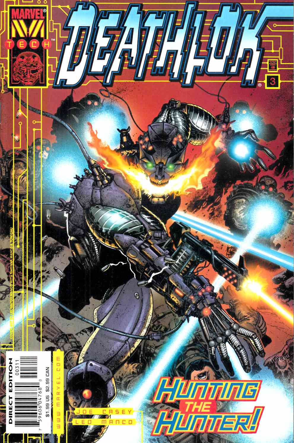 Deathlok #3 Near Mint (9.4) [Marvel Comic] LARGE