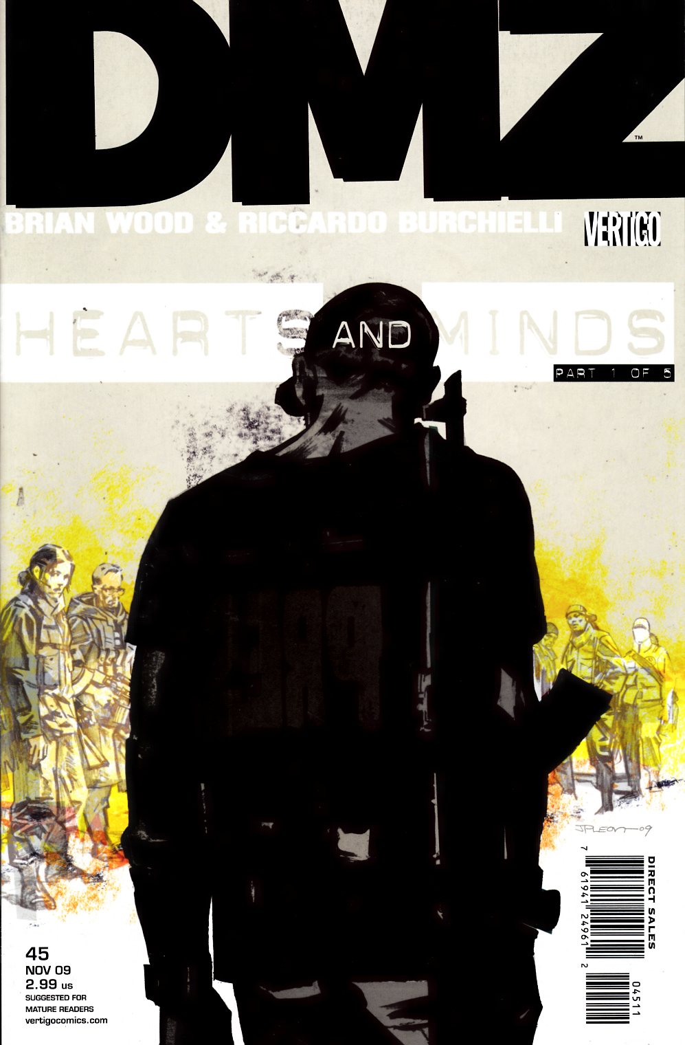 DMZ #45 Very Fine (8.0) [DC Comic] THUMBNAIL