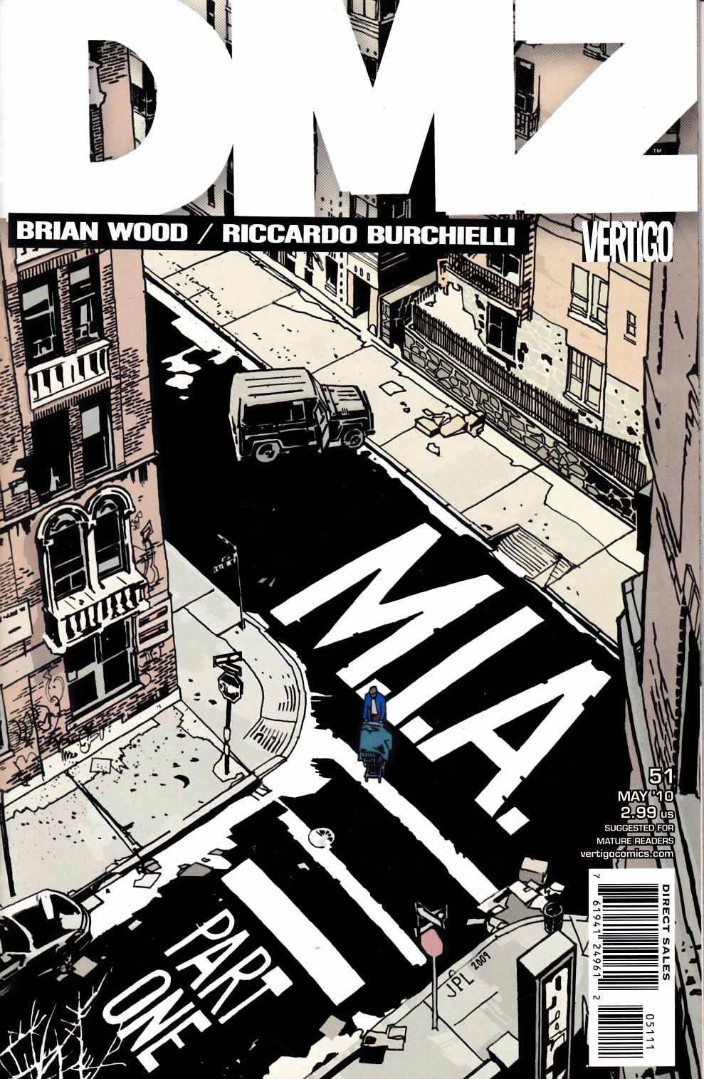 DMZ #51 Near Mint (9.4) [DC Comic] THUMBNAIL