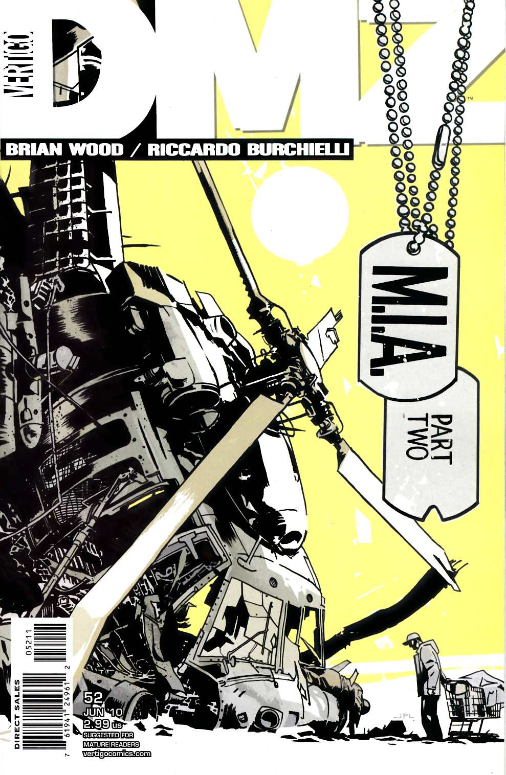 DMZ #52 Near Mint Minus (9.2) [DC Comic] THUMBNAIL
