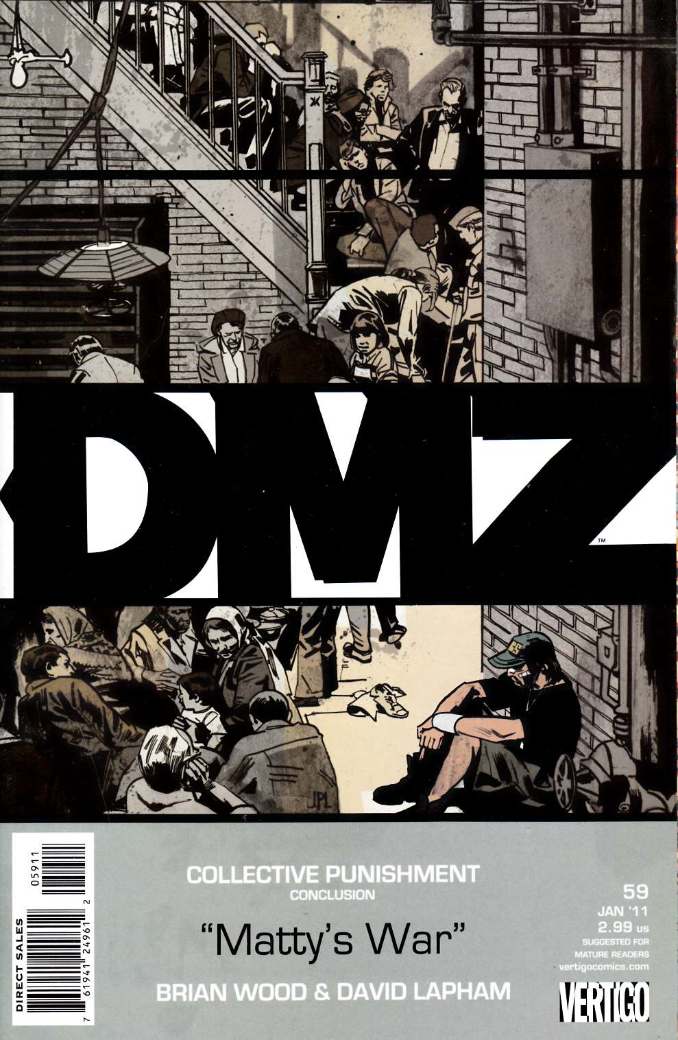 DMZ #59 Near Mint (9.4) [DC Comic] LARGE