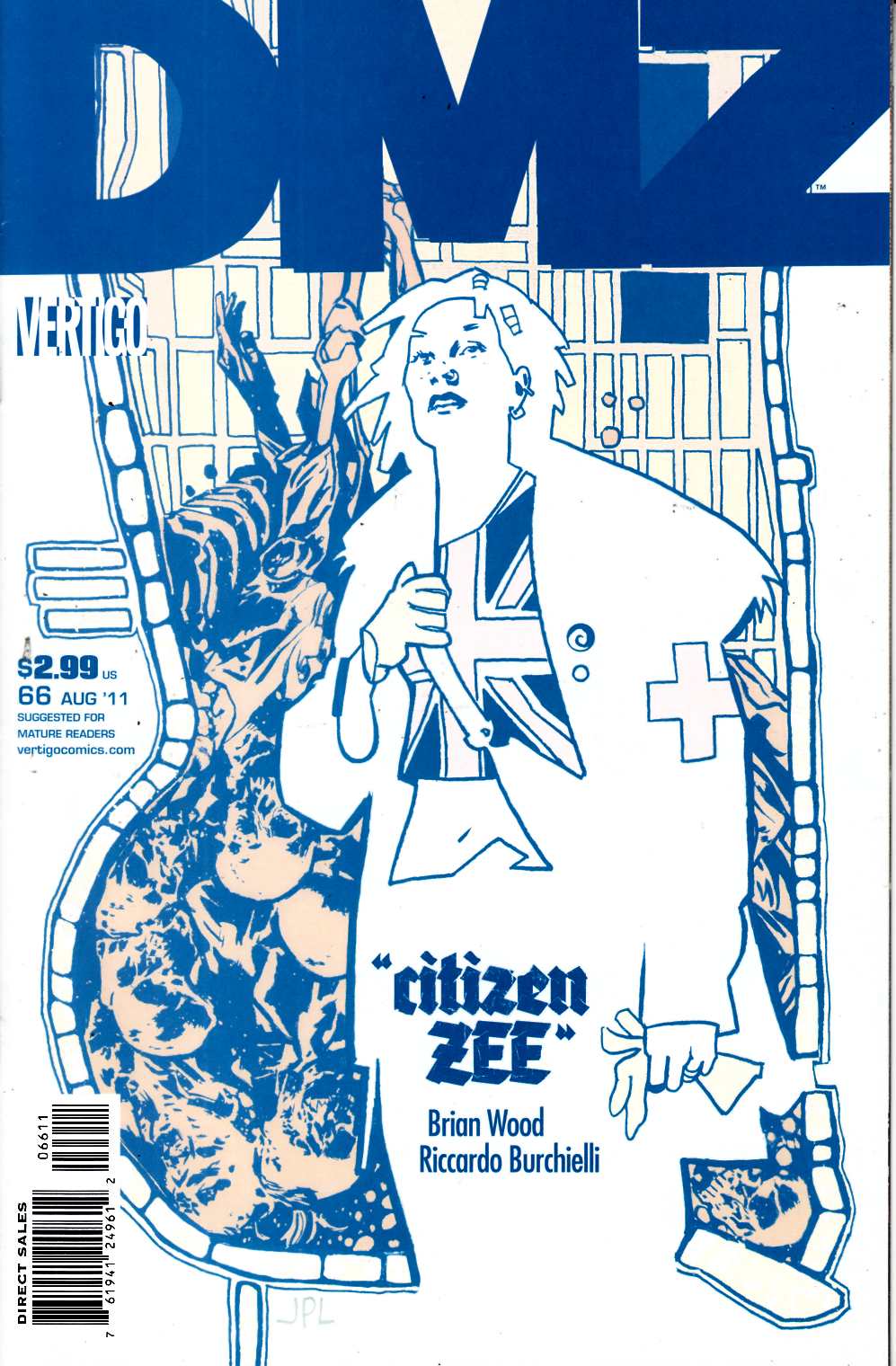 DMZ #66 Near Mint (9.4) [DC Comic] THUMBNAIL