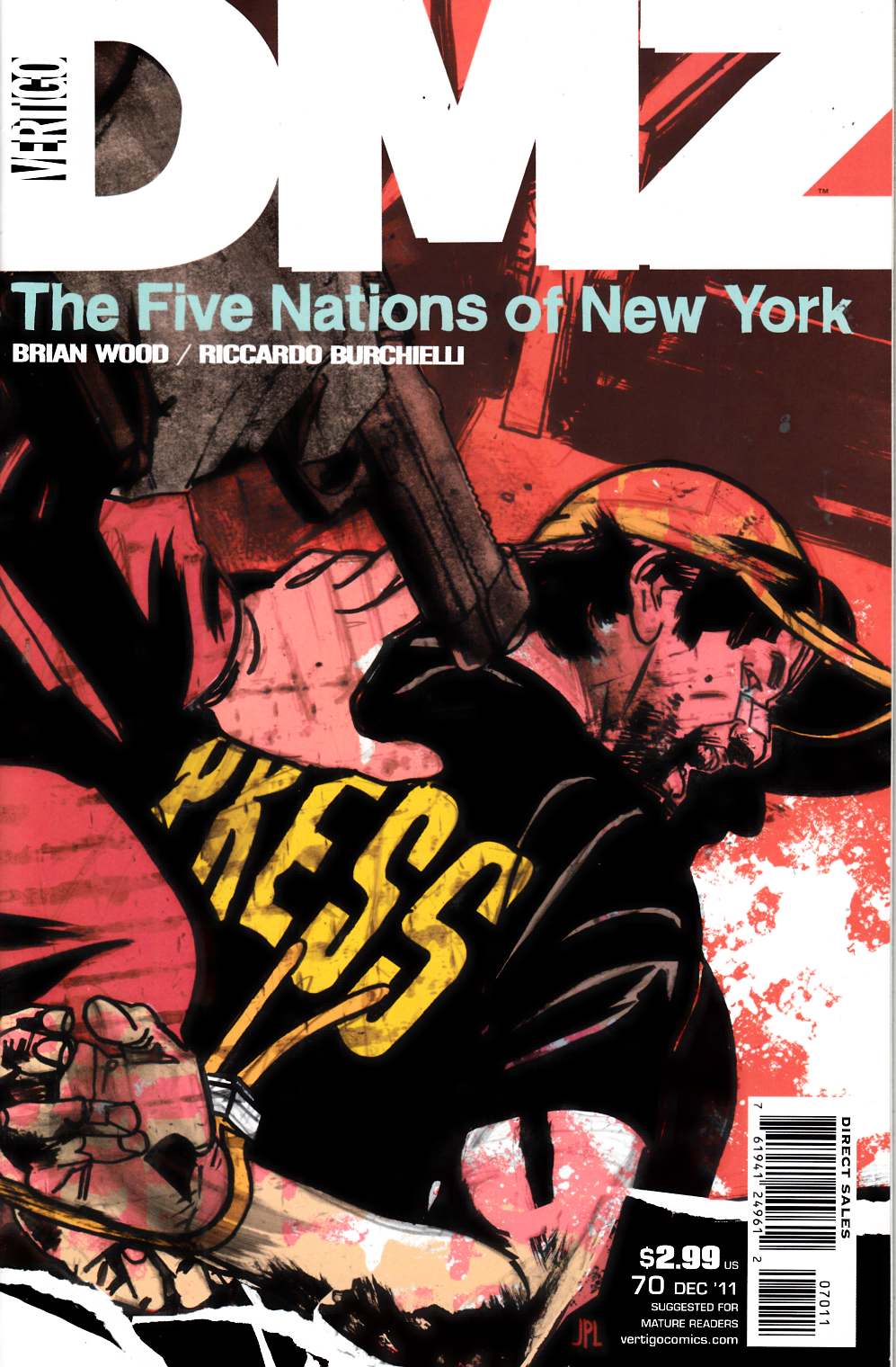 DMZ #70 Very Fine (8.0) [DC Comic] THUMBNAIL