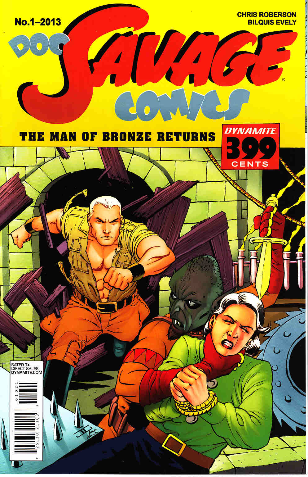 Doc Savage #1 Cassaday VIP Cover [Dynamite Comic] THUMBNAIL