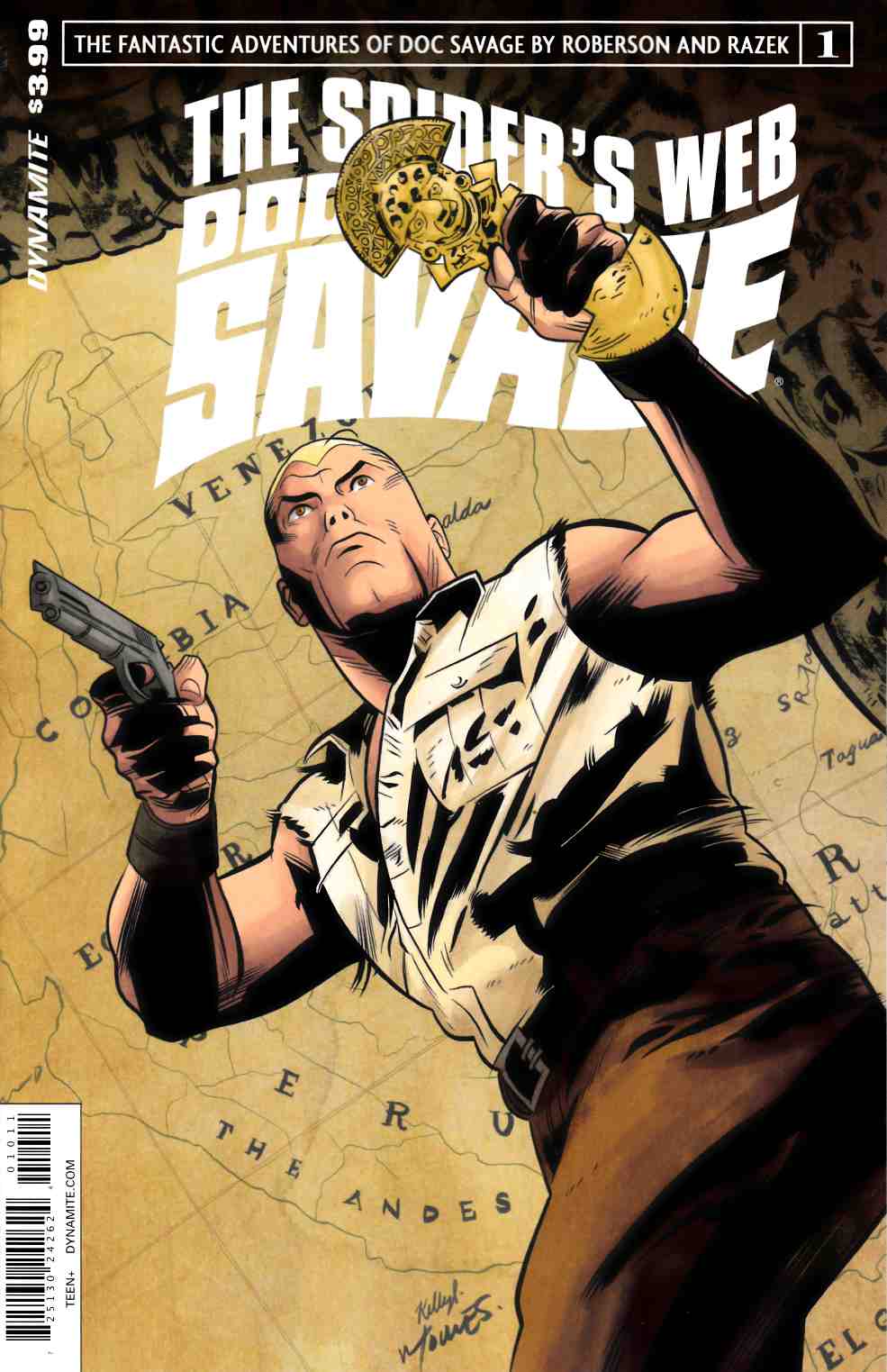 Doc Savage Spiders Web #1 Cover A- Torres [Dynamite Comic] THUMBNAIL