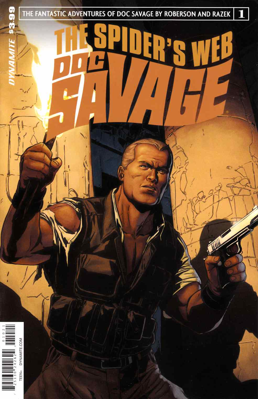Doc Savage Spiders Web #1 Cover B- Laming Exclusive Subscription Cover [Dynamite Comic] THUMBNAIL