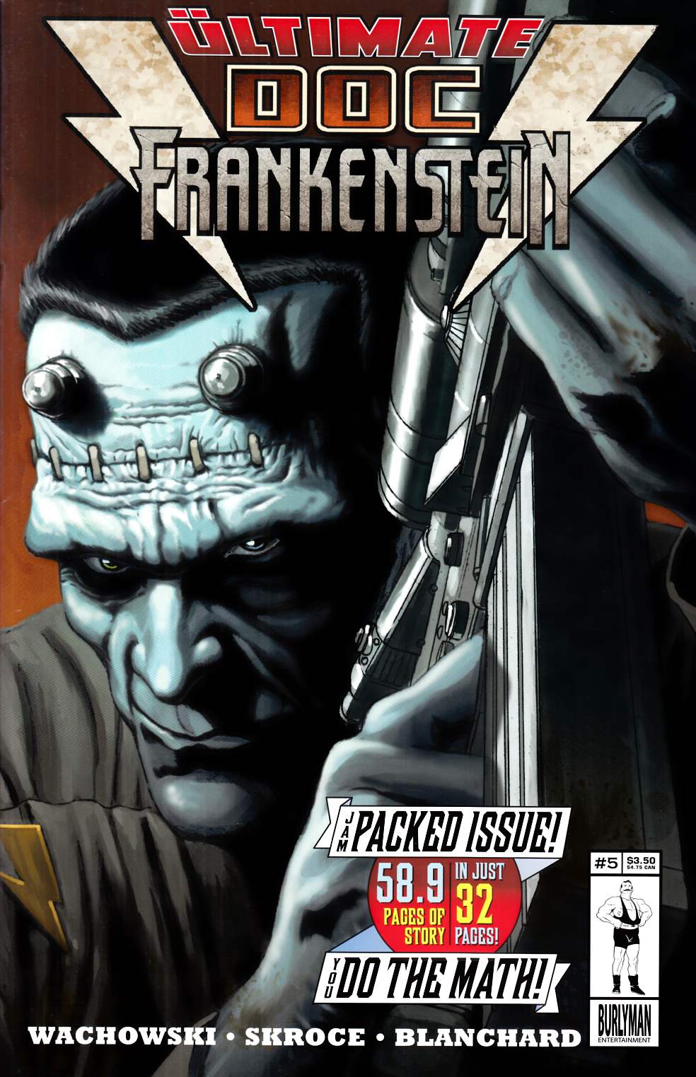 Doc Frankenstein #5 Cover A Very Fine (8.0) [Burleyman Comic] LARGE
