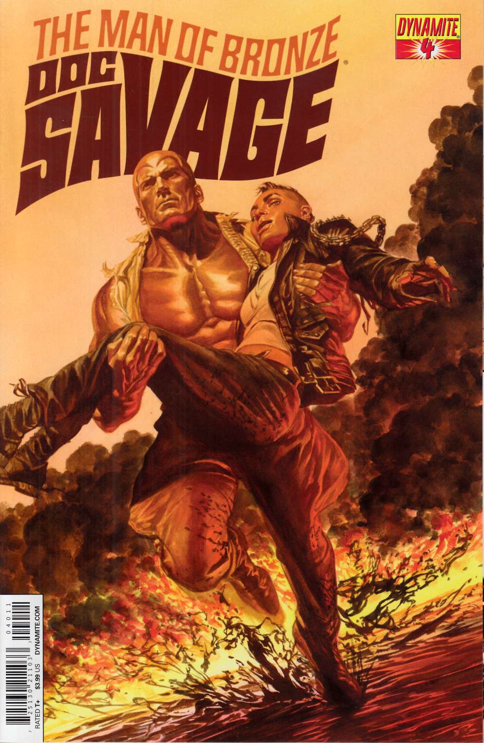 Doc Savage #4 Near Mint (9.4) [Dynamite Comic] LARGE