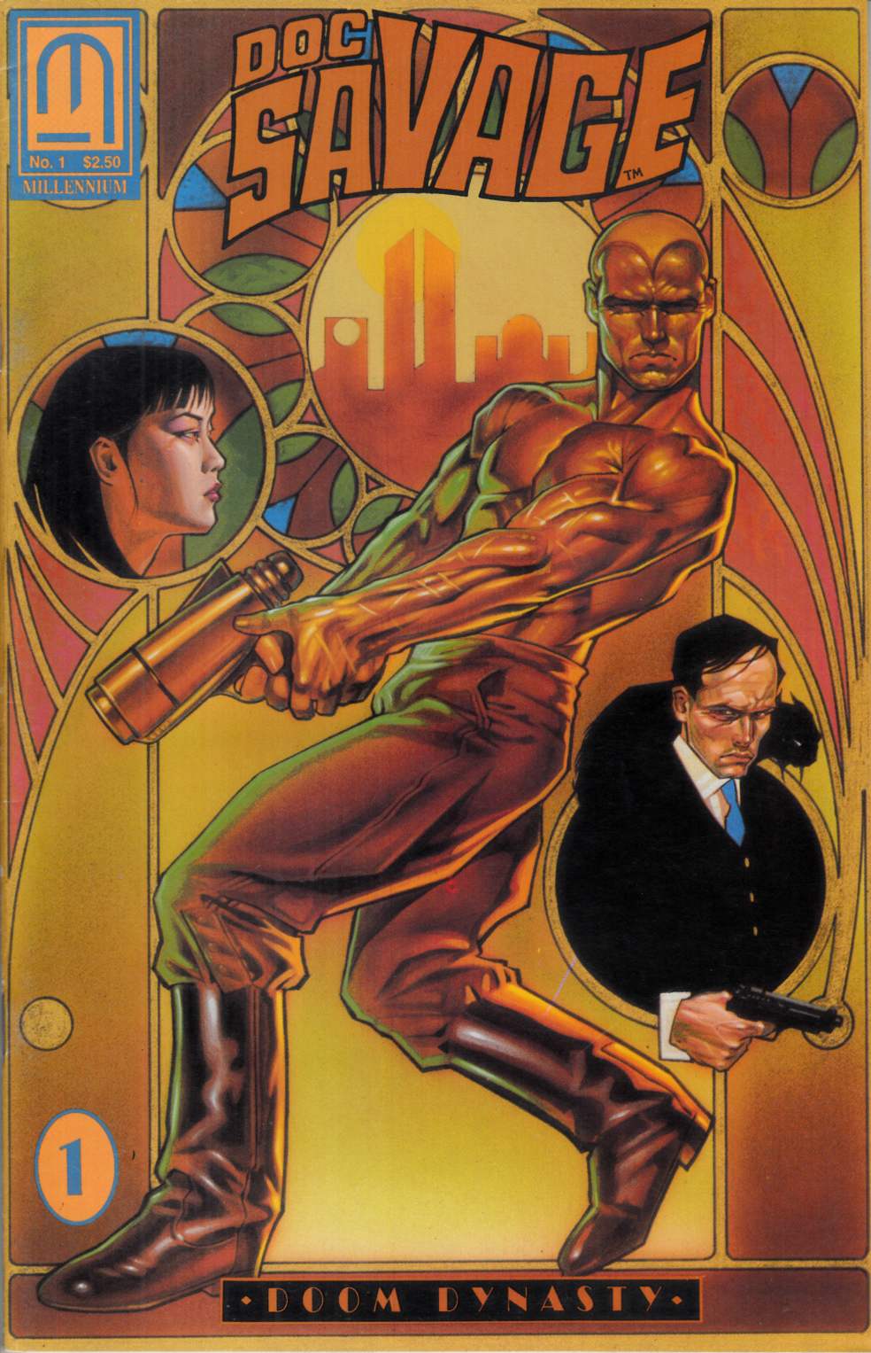 Doc Savage Doom Dynasty #1 Fine (6.0) [Millennium Comic] THUMBNAIL