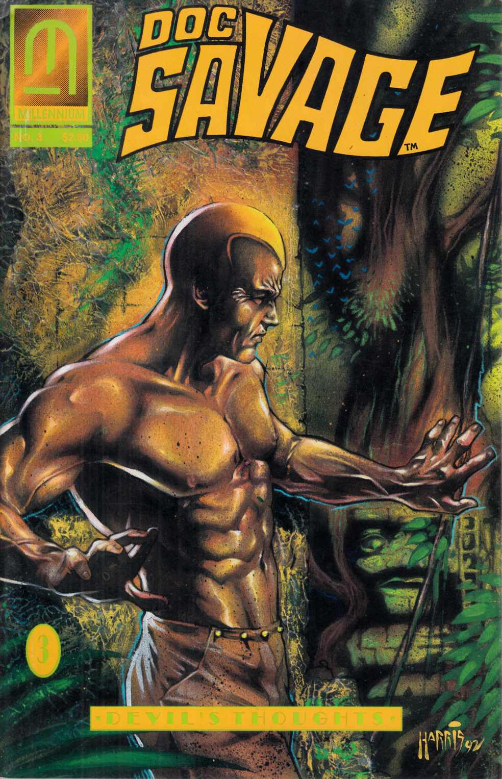 Doc Savage Devil's Thoughts #3 Fine (6.0) [Millennium Comic] THUMBNAIL