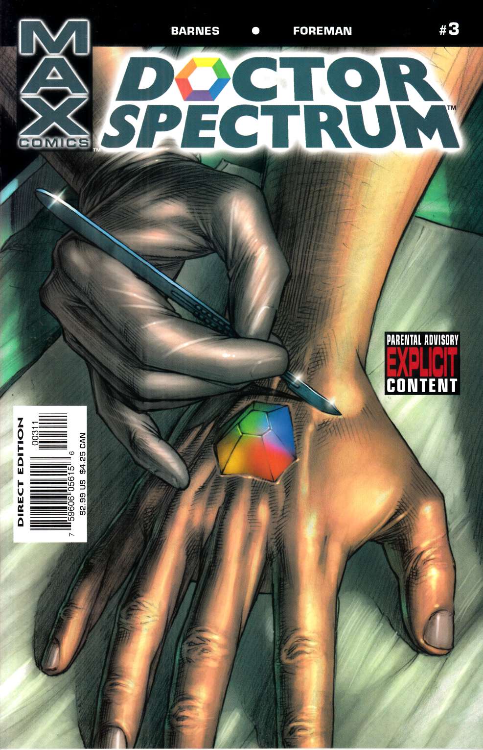 Doctor Spectrum #3 Near Mint (9.4) [Marvel Comic] THUMBNAIL