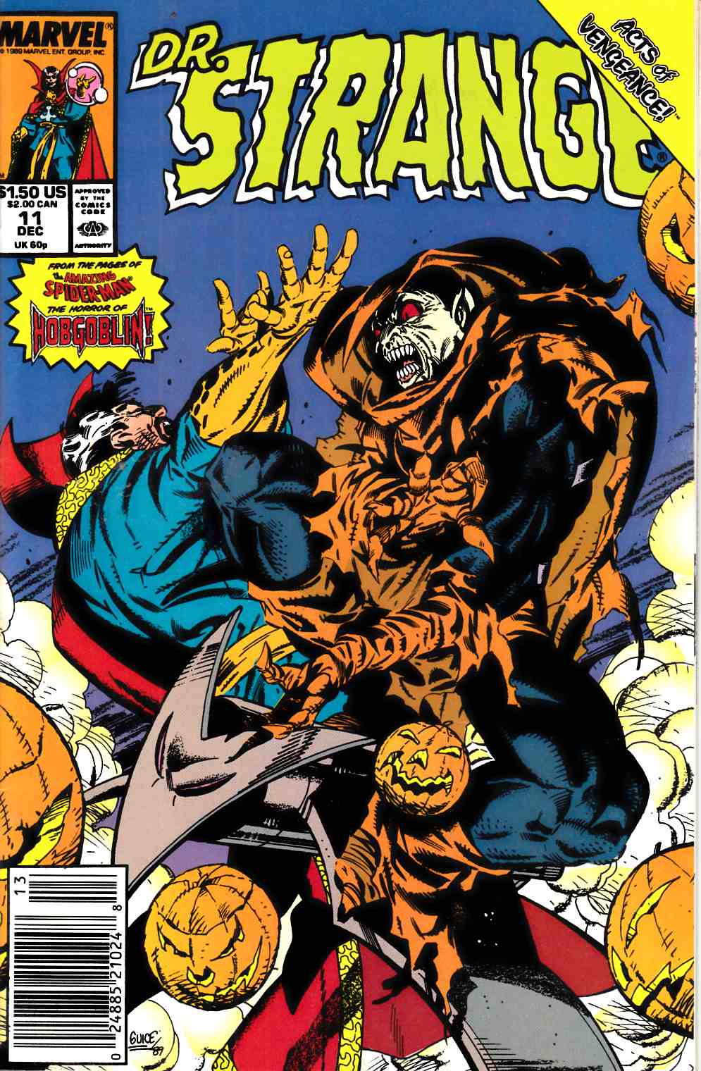 Doctor Strange #11 Newsstand Edition Very Fine (8.0) [Marvel Comic] THUMBNAIL