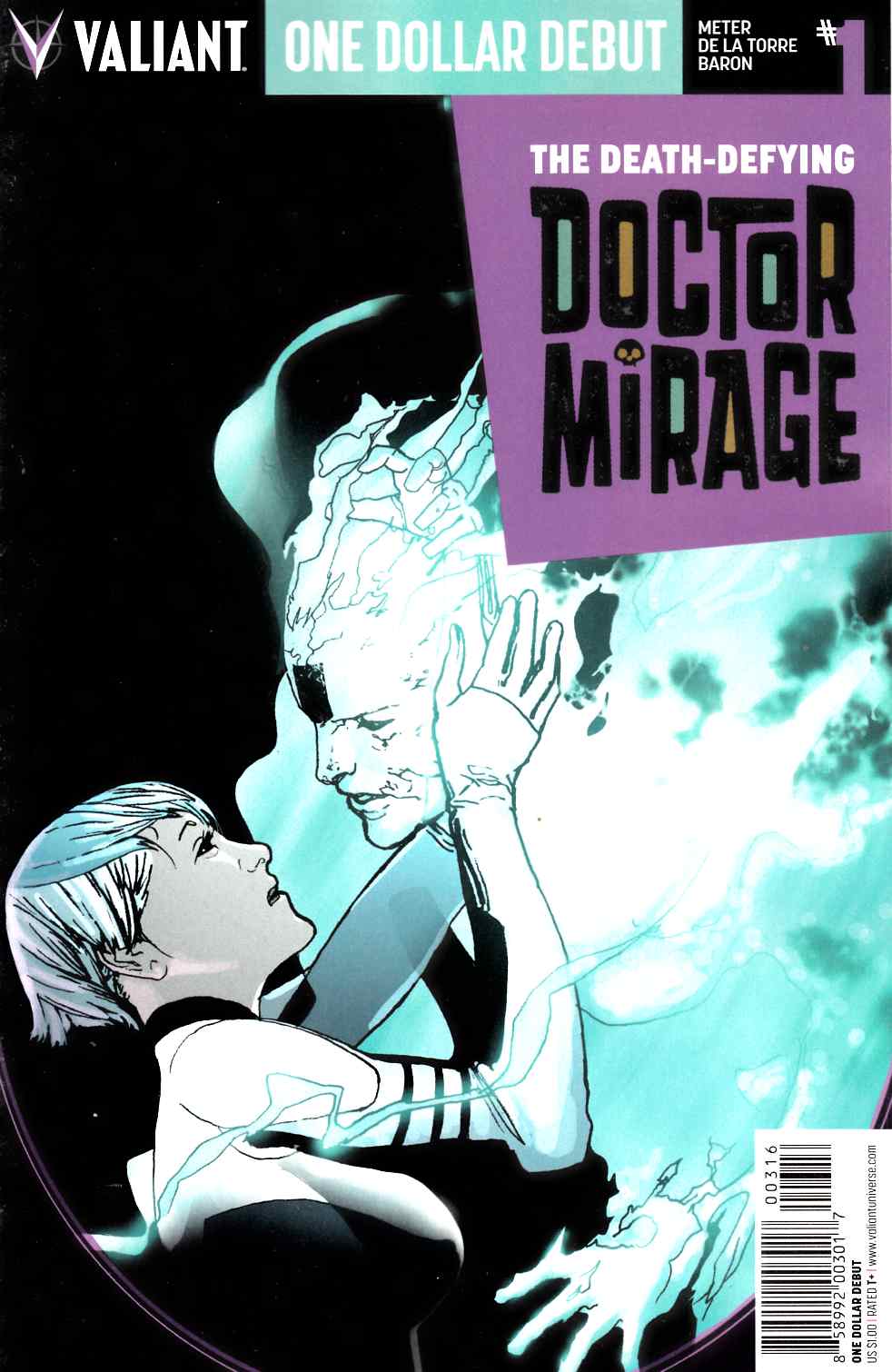 Death Defying Dr Mirage #1 One Dollar Debut [Valiant Comic] LARGE