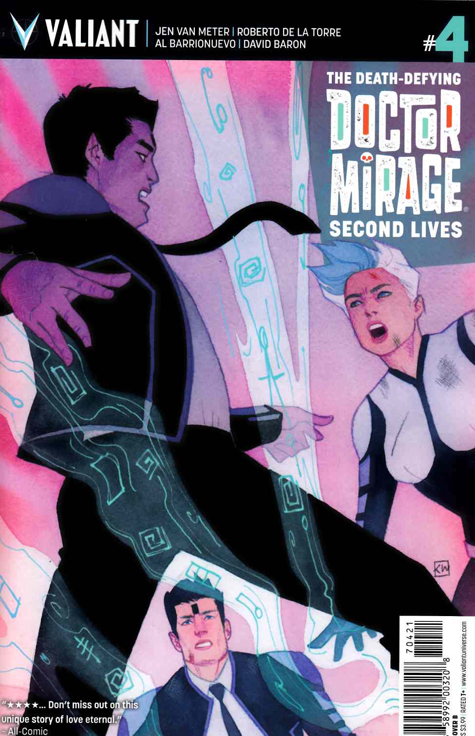 Dr Mirage Second Lives #4 Cover B [Valiant Comic] THUMBNAIL