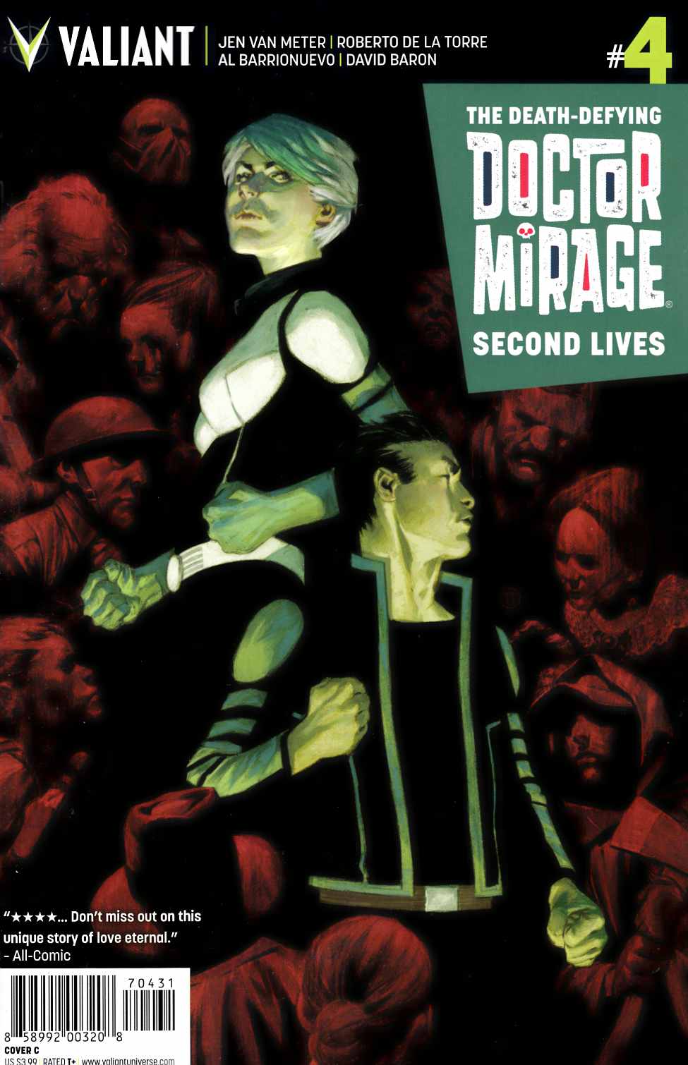 Dr Mirage Second Lives #4 Cover C [Valiant Comic] THUMBNAIL