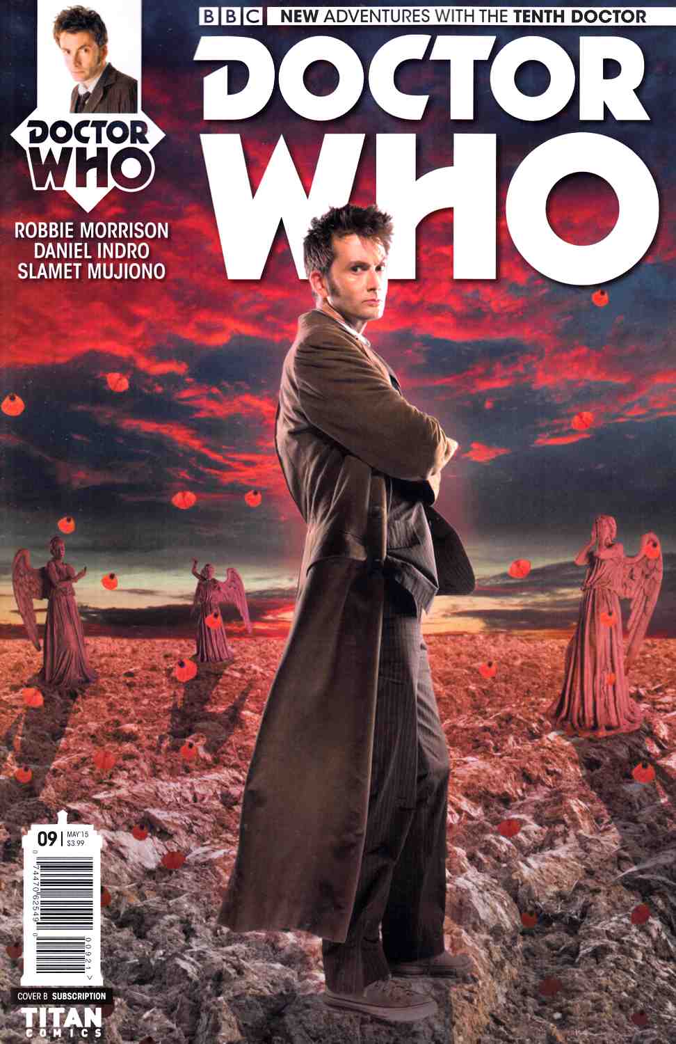 Doctor Who 10th Doctor #9 Subscription Photo Cover [Titan Comic] LARGE