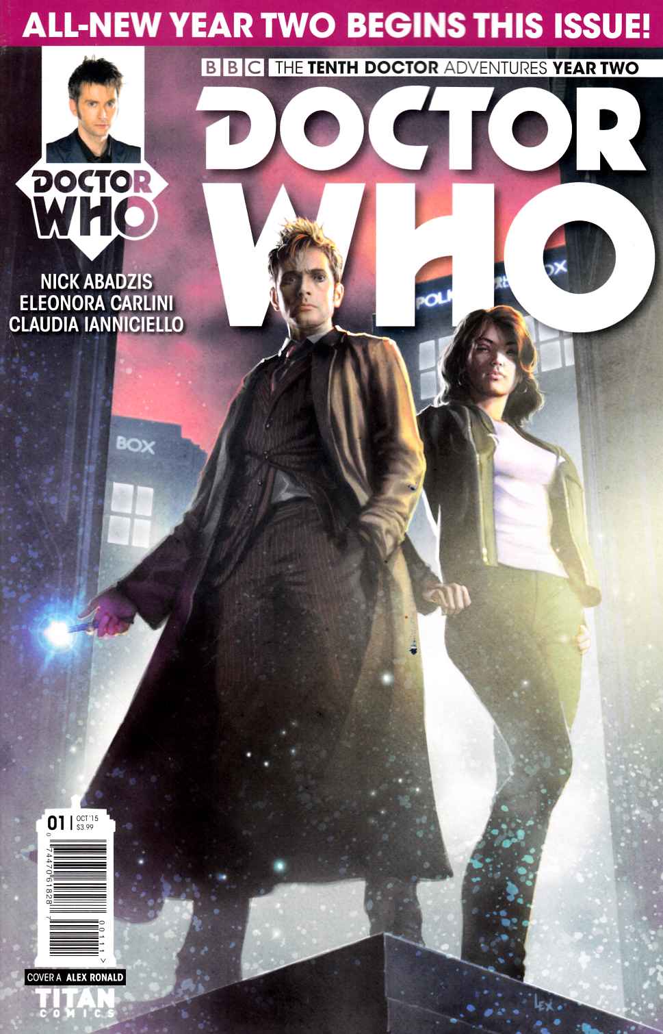 Doctor Who 10th Doctor Year Two #1 [Titan Comic] LARGE
