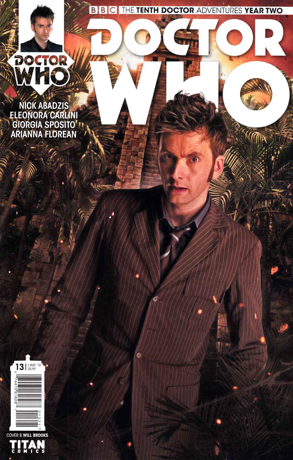 Doctor Who 10th Doctor Year Two #13 Cover B [Titan Comic] THUMBNAIL