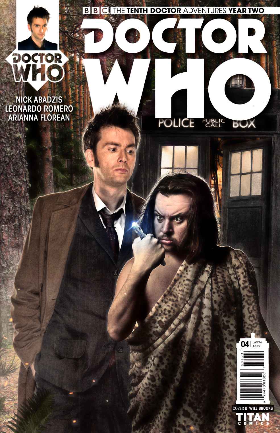 Doctor Who 10th Doctor Year 2 #4 Subscription Photo Cover [Titan Comic] LARGE