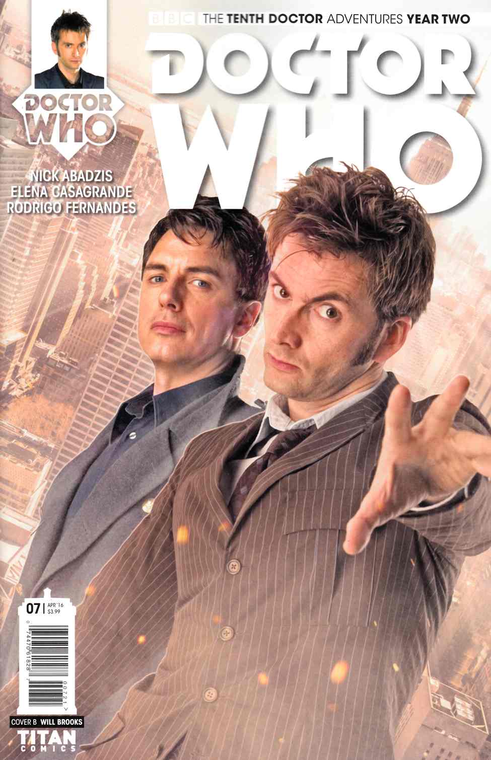 Doctor Who 10th Doctor Year Two #7 Cover B [Titan Comic] THUMBNAIL