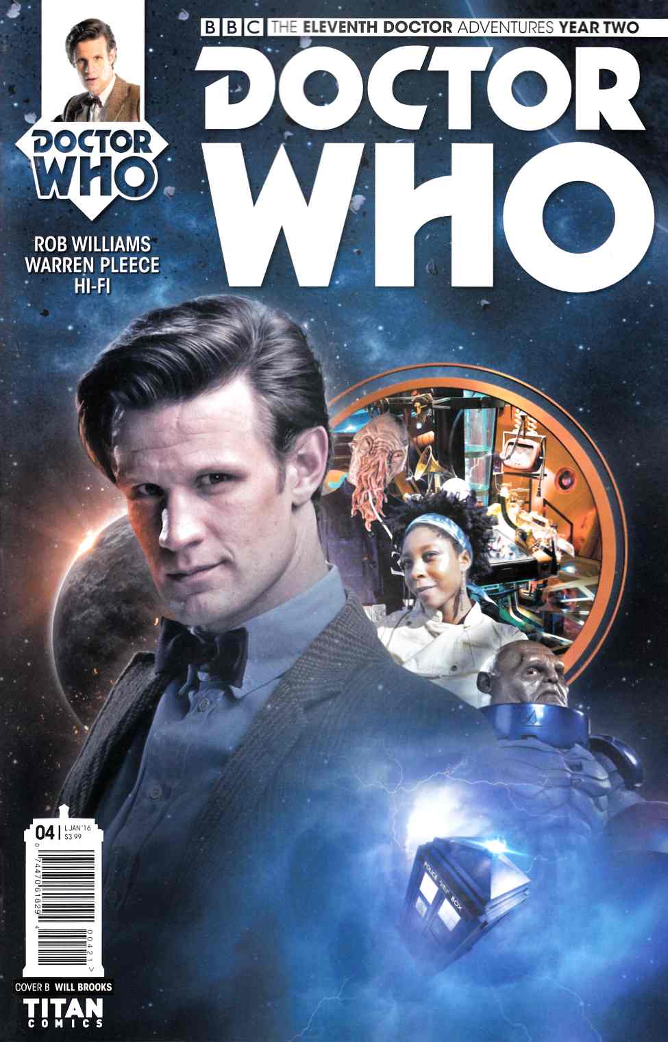 Doctor Who 11th Doctor Year 2 #4 Brooks Subscription Photo Cover [Titan Comic] LARGE