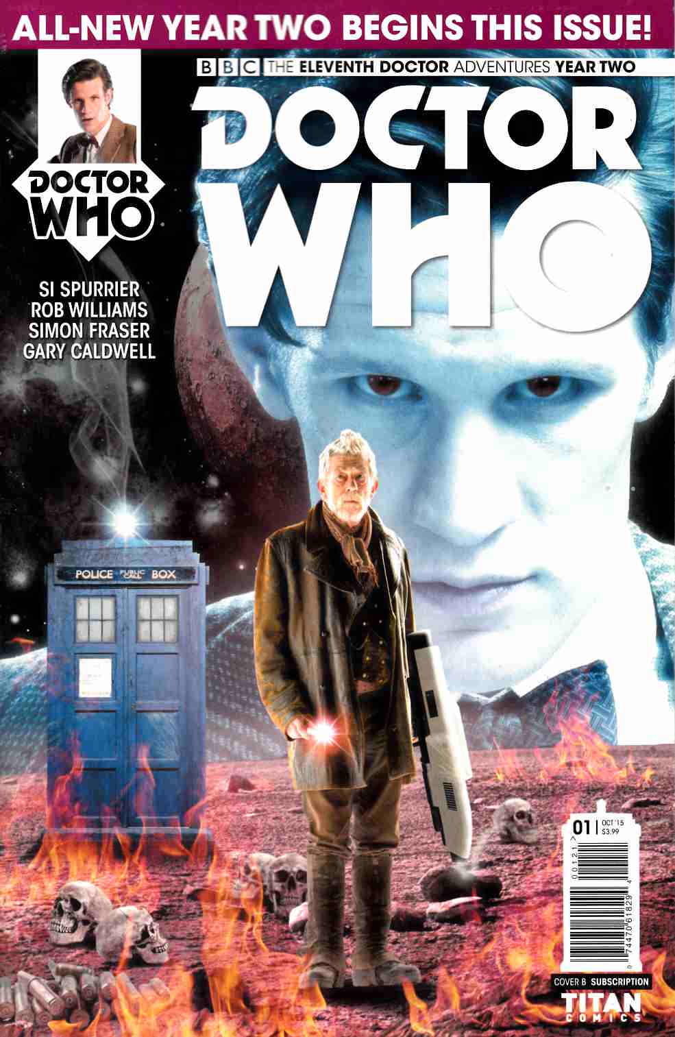 Doctor Who 11th Doctor Year 2 #1 Subscription Photo Cover [Titan Comic] LARGE