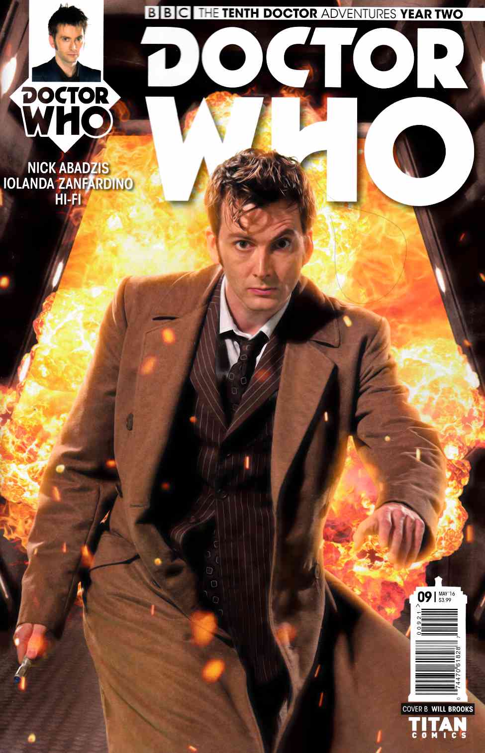 Doctor Who 10th Doctor Year Two #9 Cover B [Titan Comic] THUMBNAIL