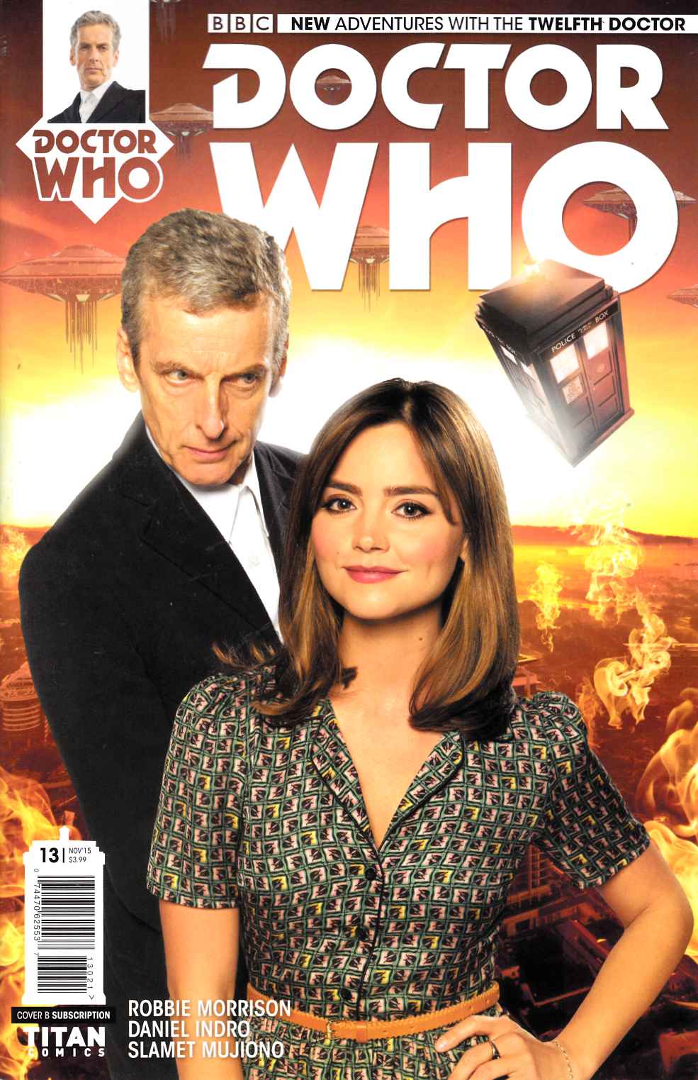 Doctor Who 12th Doctor #13 Subscription Photo Variant Cover [Titan Comic] LARGE