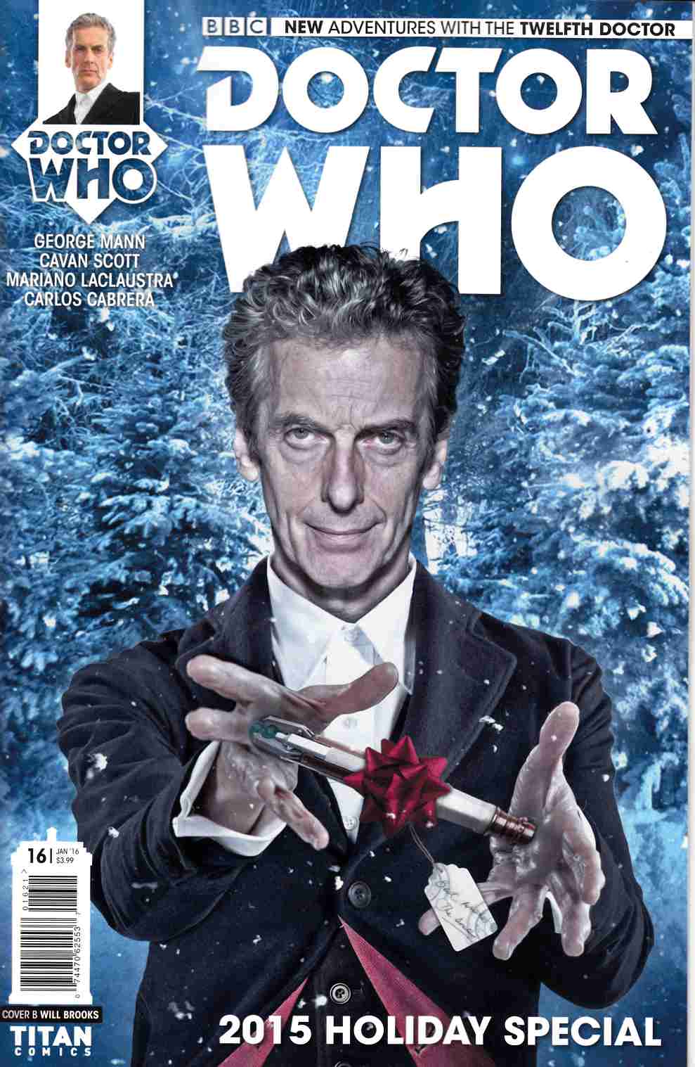 Doctor Who 12th Doctor #16 Brooks Subscription Photo Cover [Titan Comic] LARGE