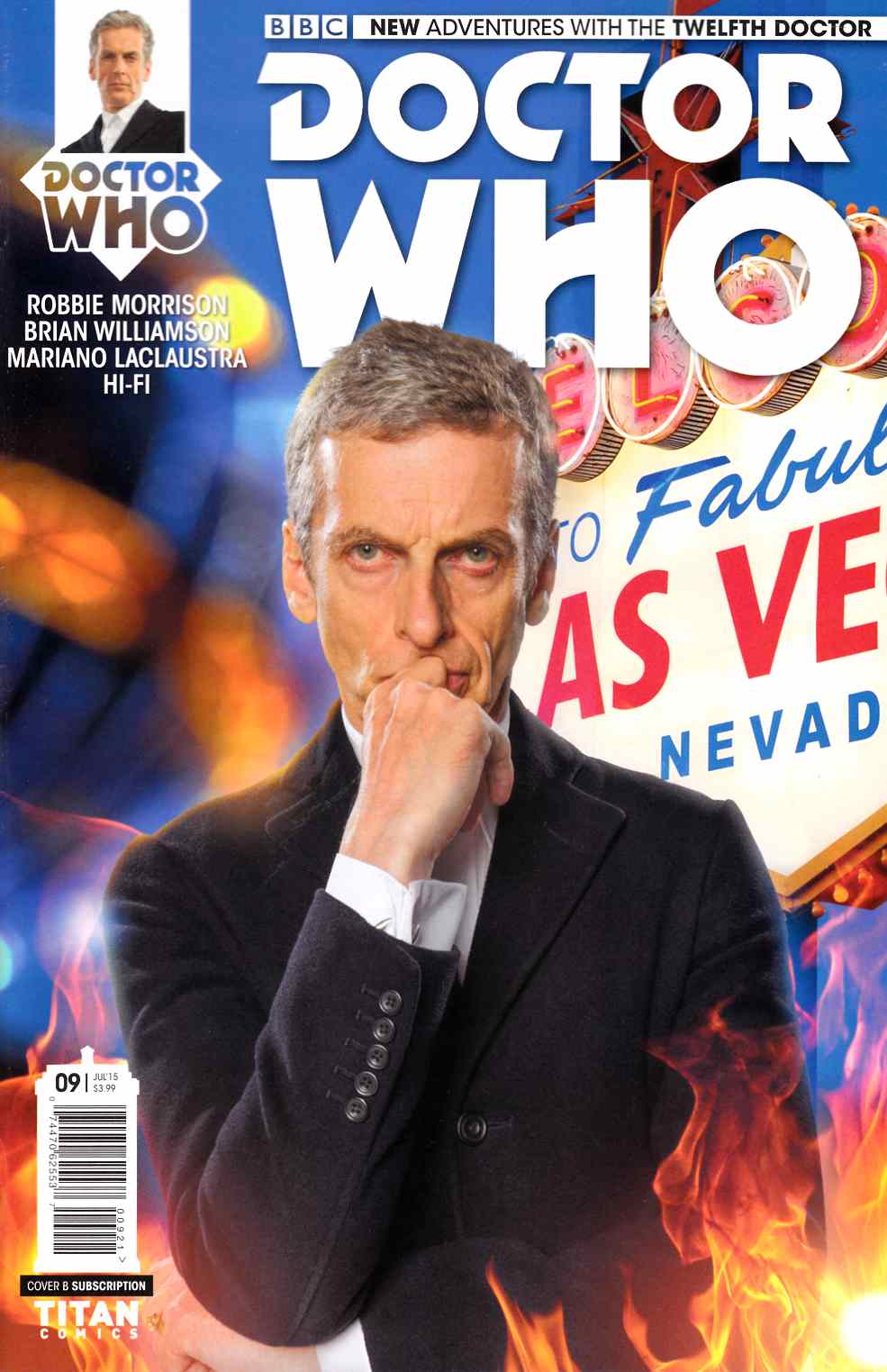 Doctor Who 12th Doctor #9 Subscription Photo Cover [Titan Comic] THUMBNAIL