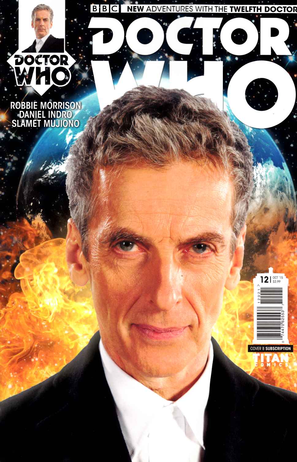 Doctor Who 12th Doctor #12 Subscription Photo [Titan Comic] LARGE