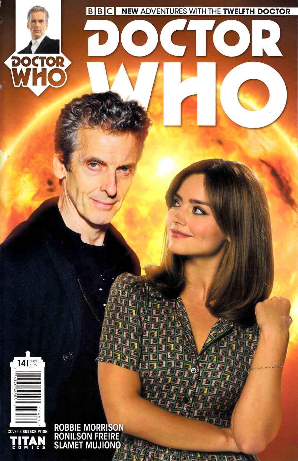 Doctor Who 12th Doctor #14 Subscription Photo Cover [Titan Comic] LARGE
