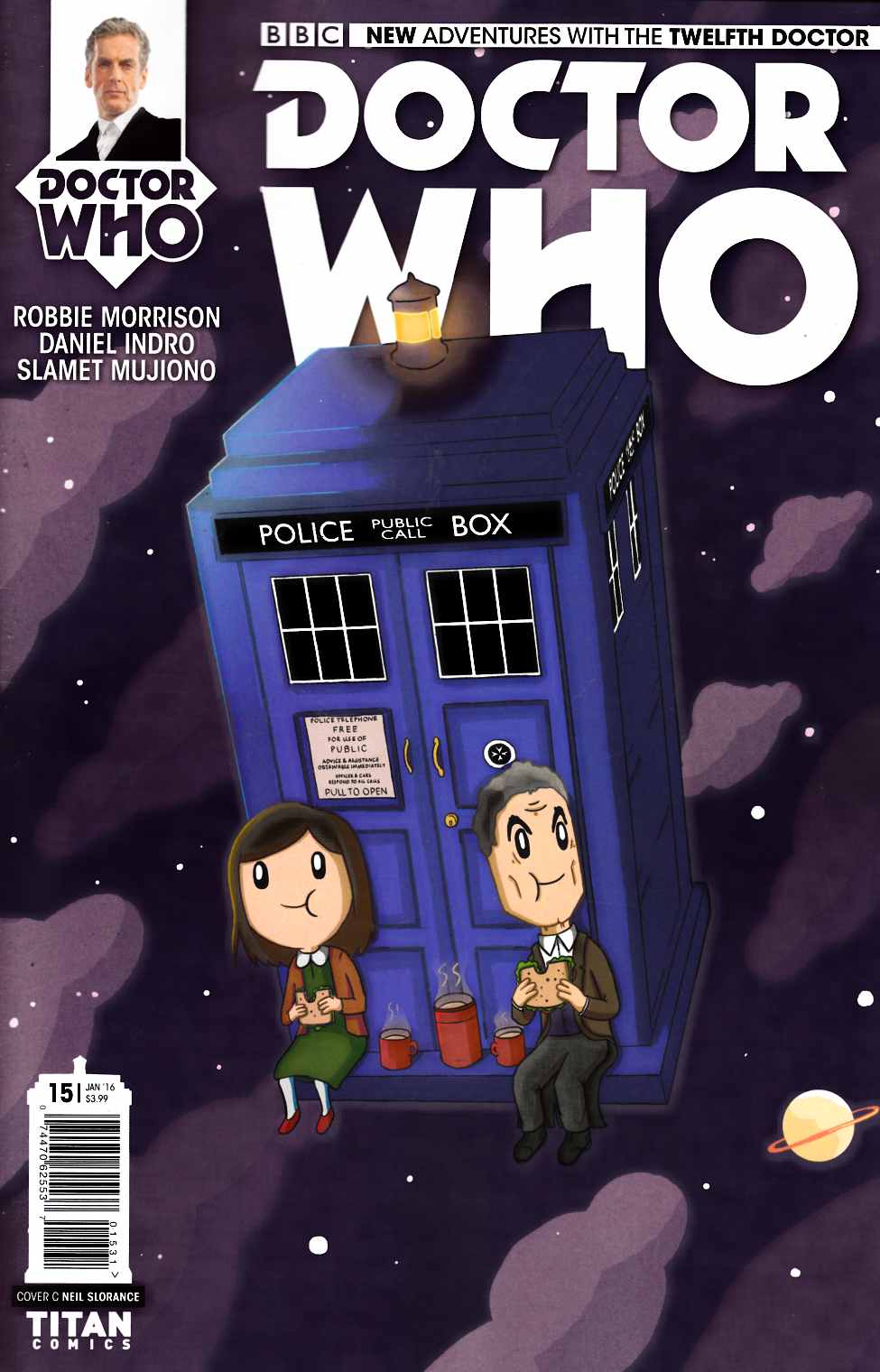 Doctor Who 12th Doctor #15 Slorance Variant Cover [Titan Comic] LARGE