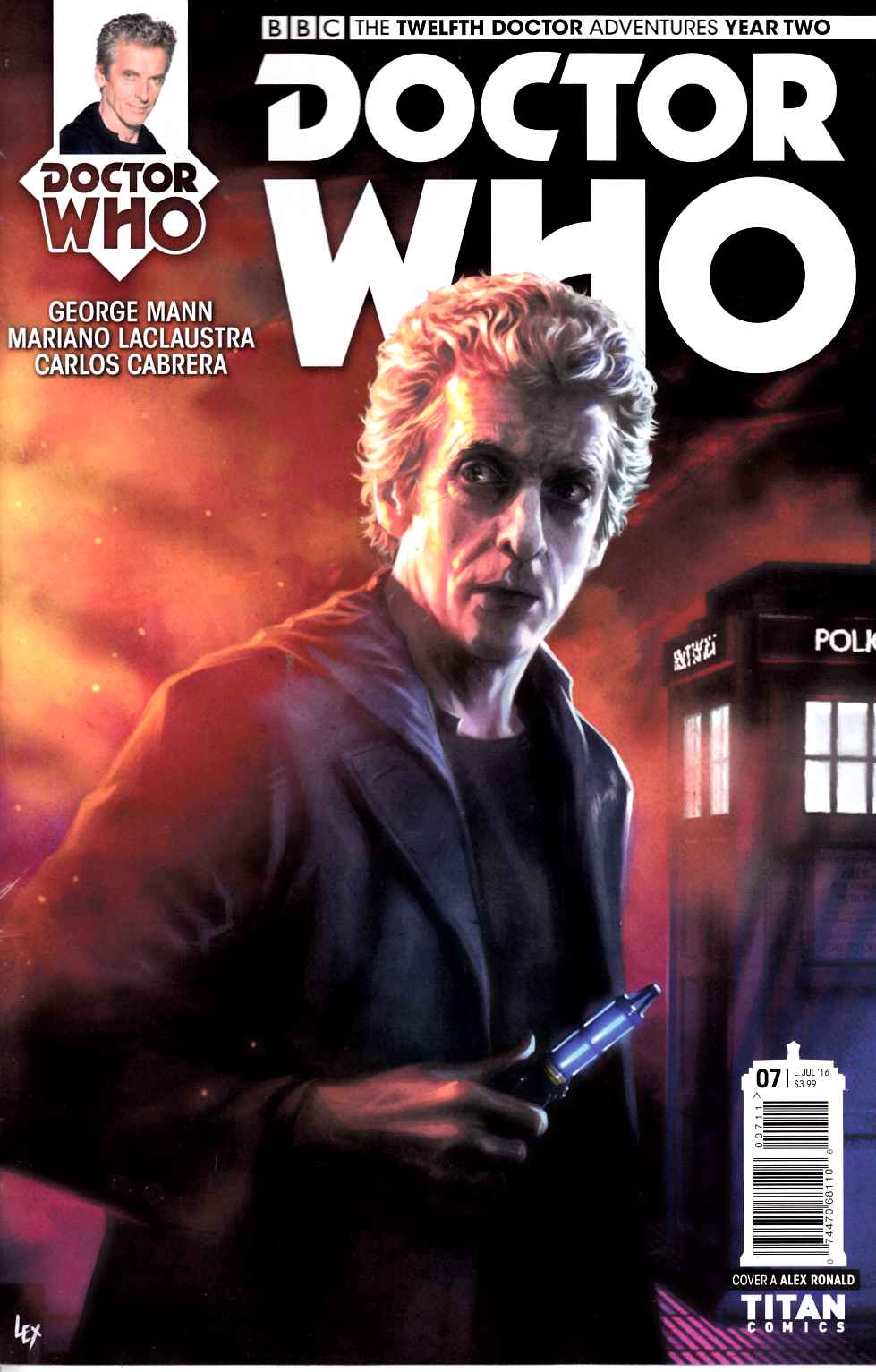 Doctor Who 12th Doctor Year Two #7 Cover A [Titan Comic] THUMBNAIL