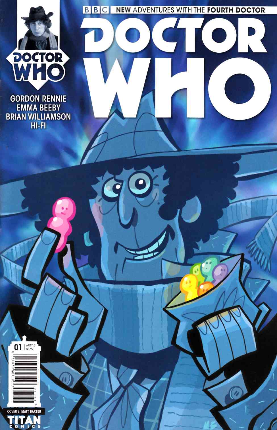 Doctor Who 4th Doctor #1 Cover E [Titan Comic] LARGE