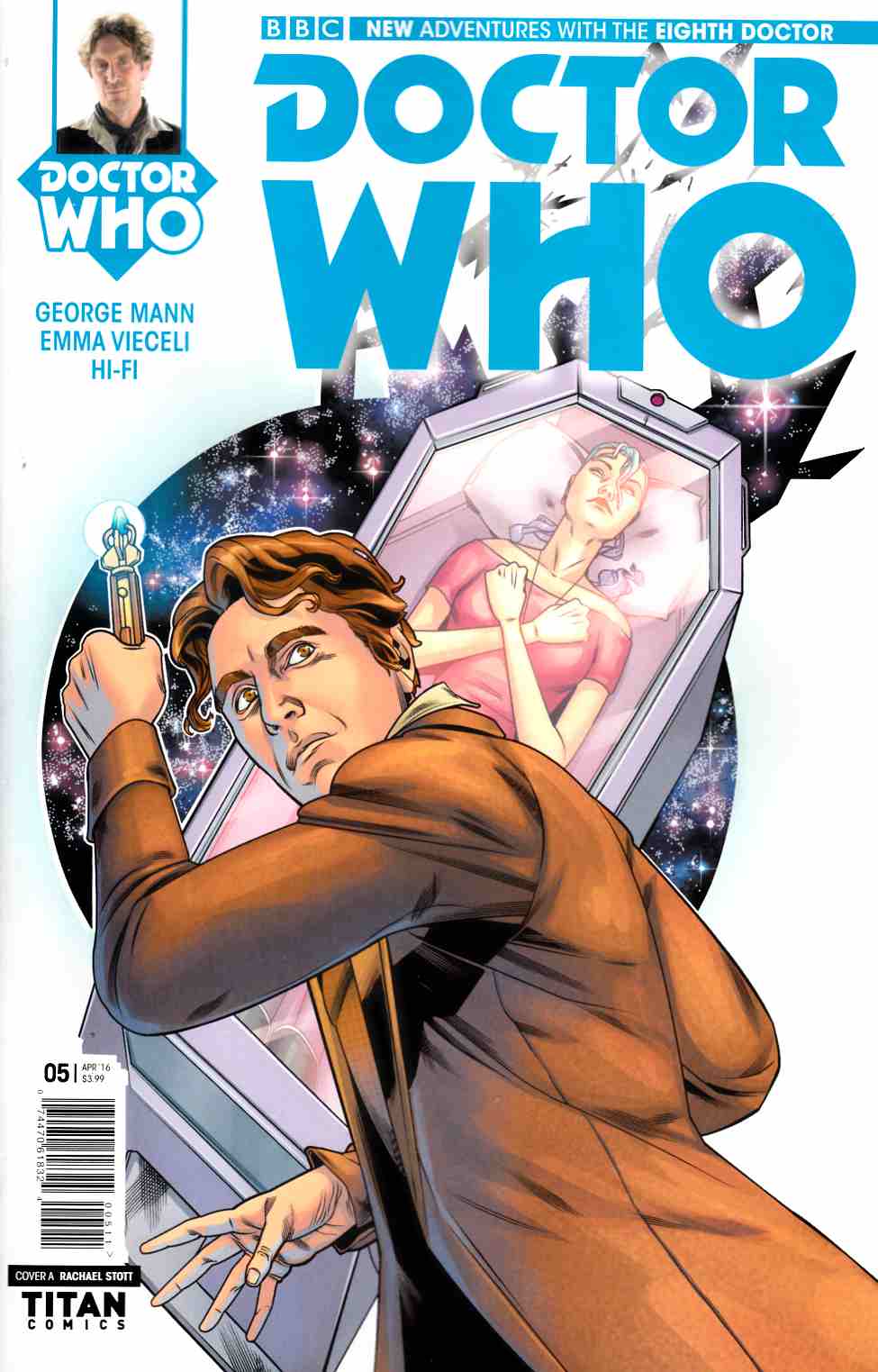 Doctor Who 8th Doctor #5 Cover A- Stott [Titan Comic] THUMBNAIL