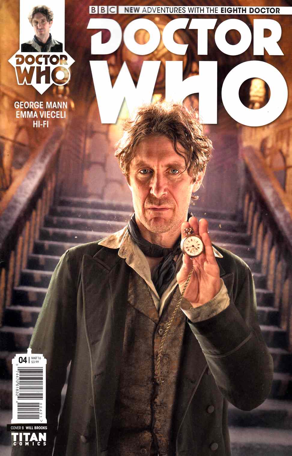 Doctor Who 8th Doctor #4 Subscription Photo Cover Near Mint (9.4) [Titan Comic] THUMBNAIL