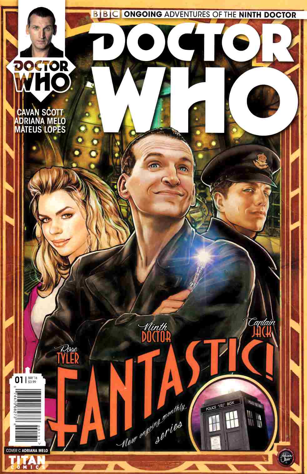 Doctor Who 9th Doctor #1 Cover C [Titan Comic] THUMBNAIL