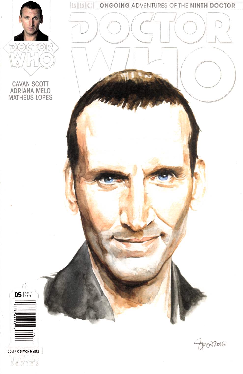 Doctor Who 9th Doctor #5 Cover C [Titan Comic] THUMBNAIL