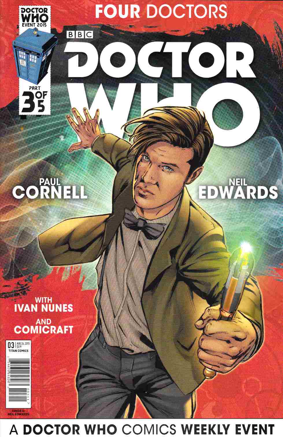 Doctor Who 2015 Four Doctors #3 [Titan Comic] LARGE