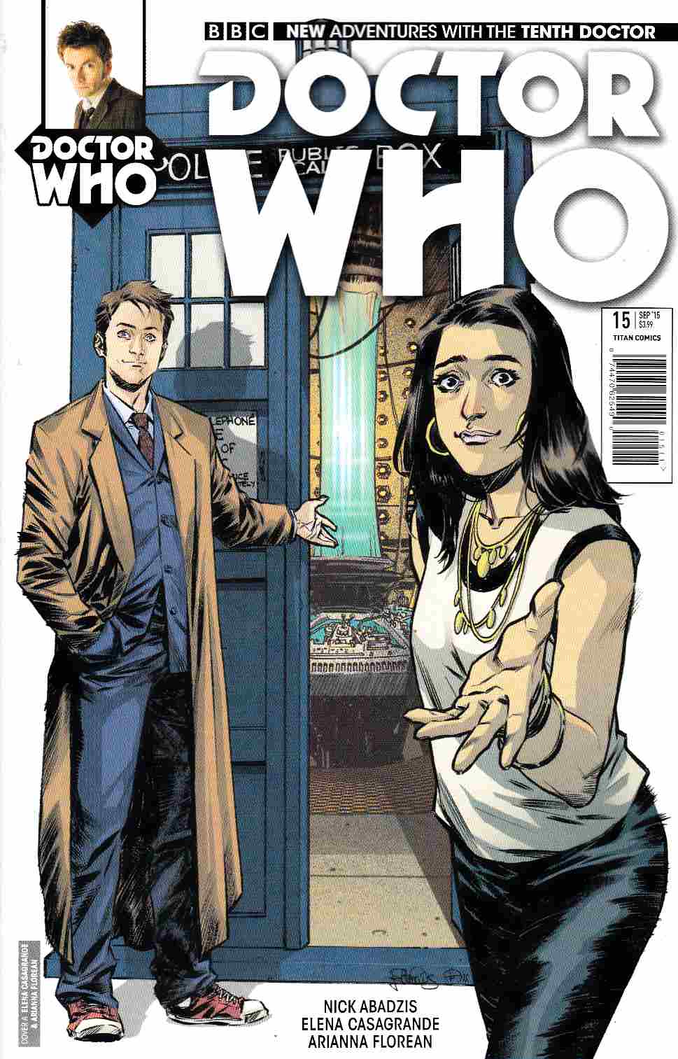 Doctor Who 10th Doctor #15 [Titan Comic] THUMBNAIL
