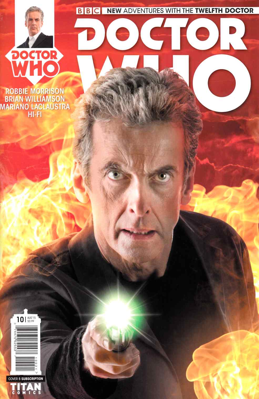 Doctor Who 12th Doctor #10 Subscription Cover [Titan Comic] THUMBNAIL